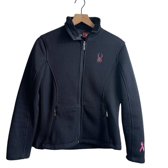 Spyder Women's Zip-Up Jacket – Breast Cancer Awareness Edition – Size Medium - Picture 1 of 11